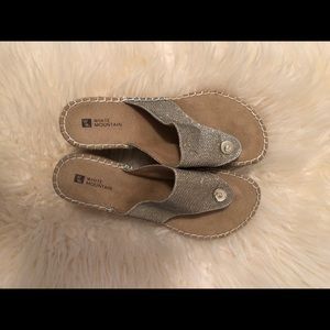 White mountain sandals